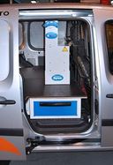 accessibilita╠Ç cassetti sottopavimento su Kangoo